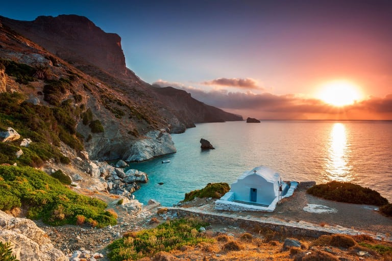Agia Anna Naxos sunset