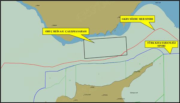 Turkey continues to threaten with research and drilling (maps) well inside the Greek and Cypriot EEZ 3