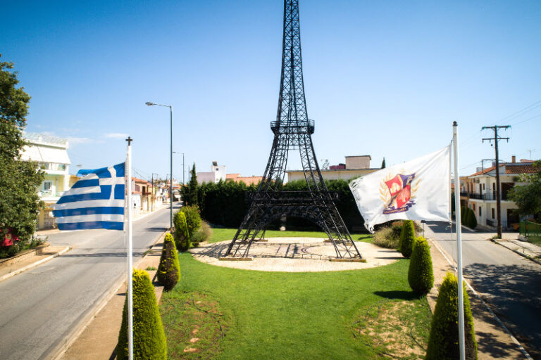 Greece even has its own Eiffel Tower thanks to a wealthy Greek American (VIDEO)