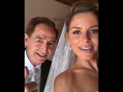 Maria Menounos with her Father