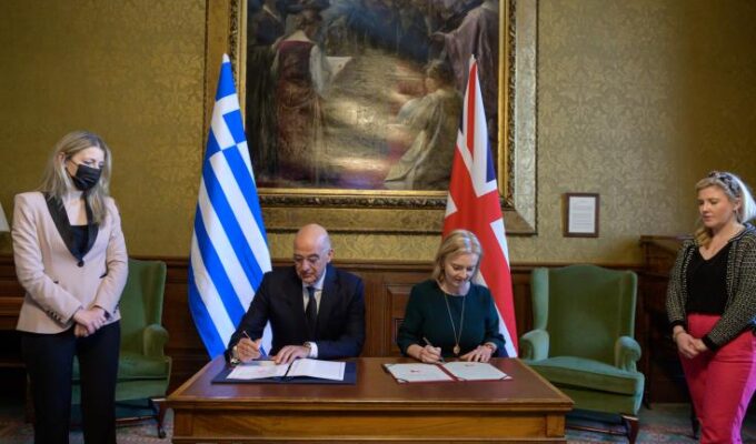 U.K. becomes latest country to sign defence deal with Greece
