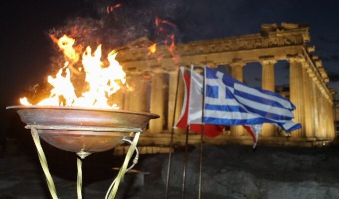 Why does Greece lead the marching order for the Closing Ceremony at the Winter Olympics? 2