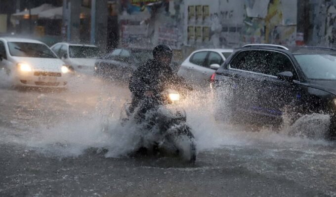 Torrential rain continues floods and traffic chaos as Athens struggles with extreme weather 17