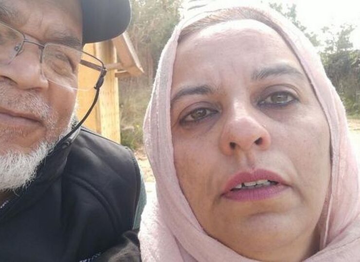 The couple meant to travel to Seville, but ended up in Greece hundreds of miles away (Image: Humaira and Farooq Shaikh)