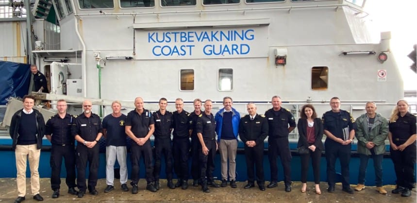 FRONTEX Swedish coast guard
