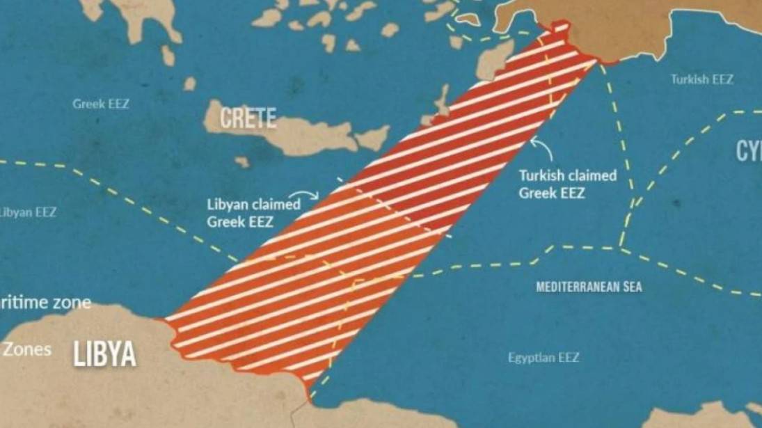 Turkey Libya illegal EEZ