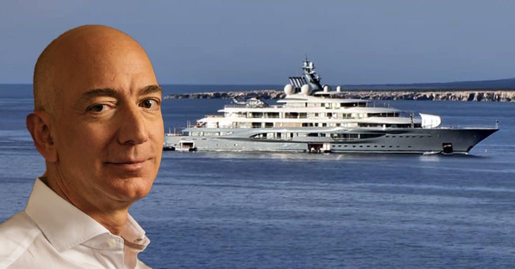 jeff bezos 600 million dollar yacht