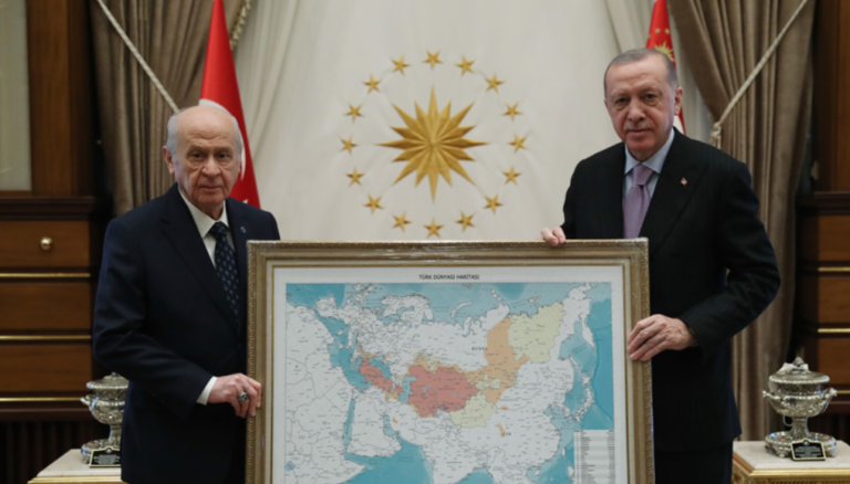 Turkey erdogan bahceli map