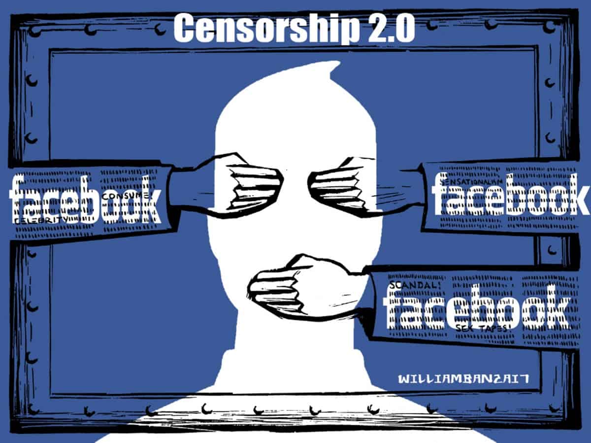 Фейсбук цензура