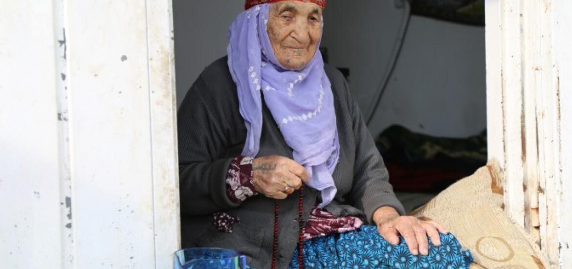 96-year-old Aliye Yabansu