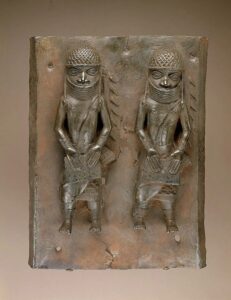 6 A Benin Kingdom plaque mid 16th to 17th century from The Smithsonian Institutes National Museum of African Art
