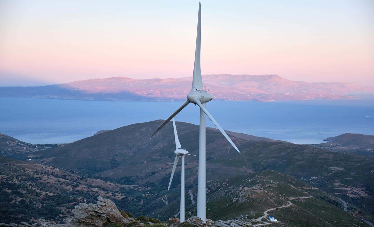 wind farm greece Pyatt