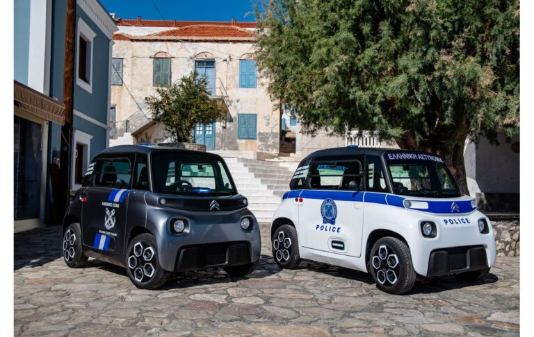 Greek island of Halki debuts world's slowest ... police cars (VIDEO)