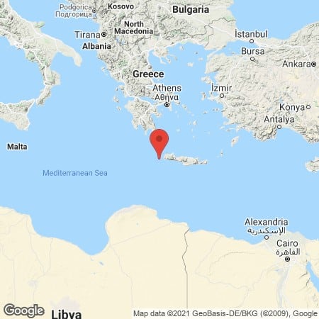 4.3 magnitude earthquake. 47 km from Palaióchora, Crete 1