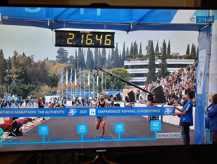 Greece’s Gelaouzos wins first Athens Marathon 2
