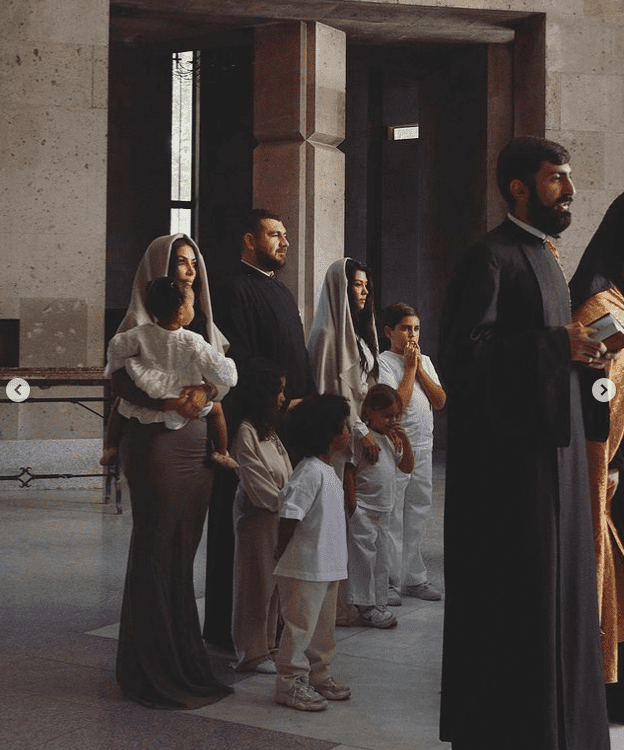 Kim Kardashian Orthodox Baptism
