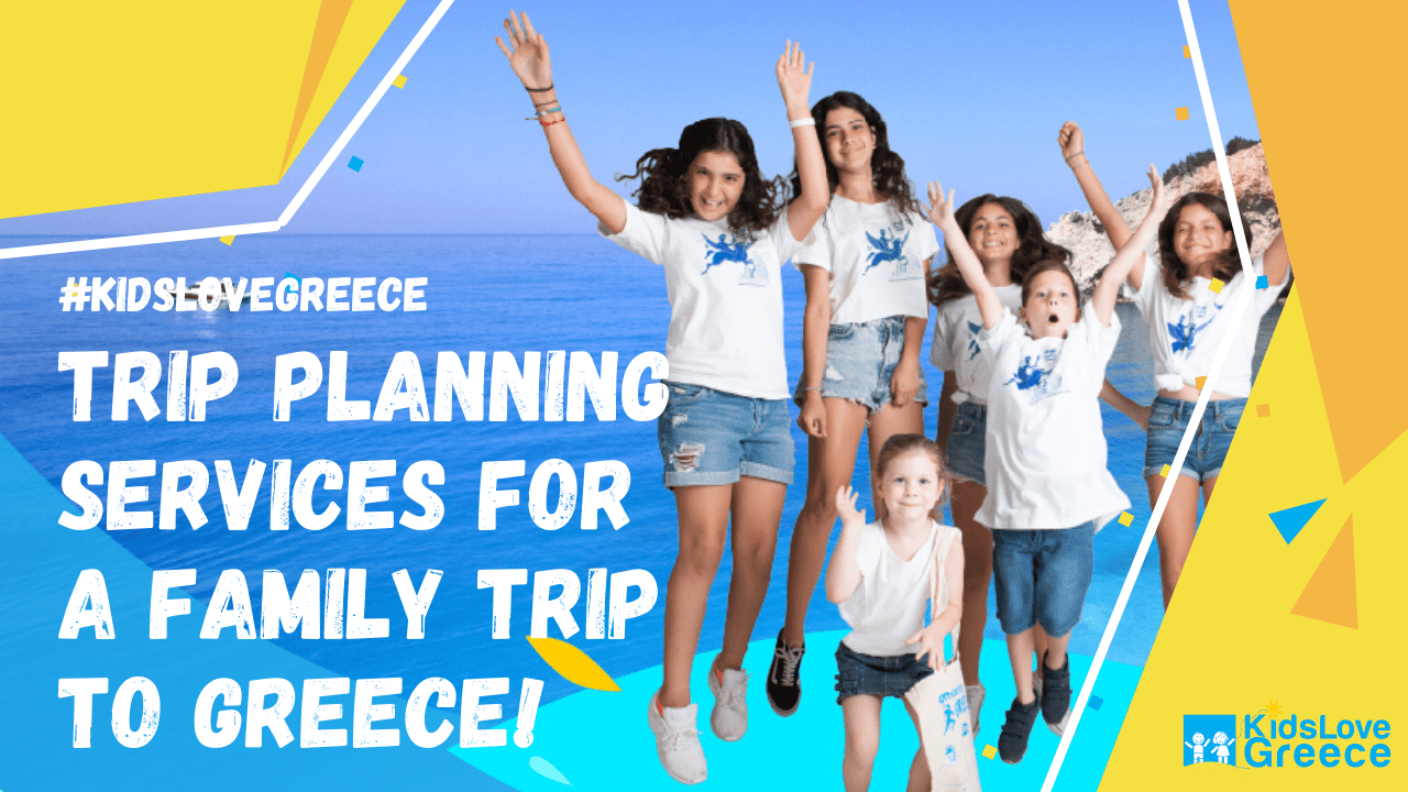Kids love Greece travel agency