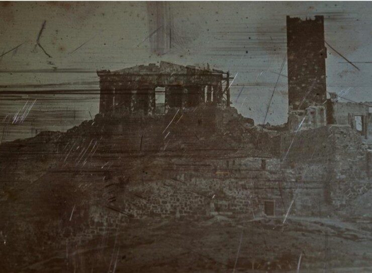 Oldest Know photo of the Acropolis