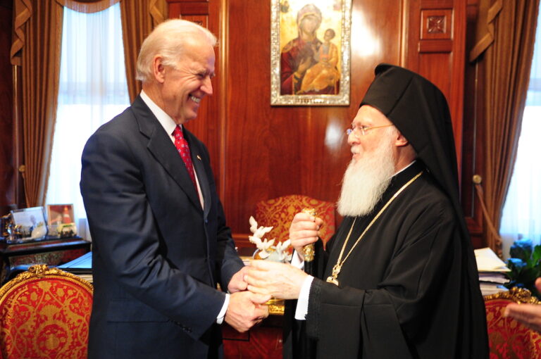US President Joe Biden calls Ecumenical Patriarch to enquire about his health and to promise support