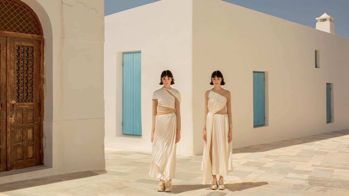 Greek Island of Milos presented by Louis Vuitton in new ad campaign