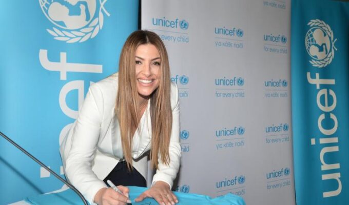Elena Paparizou becomes first UNICEF Goodwill Ambassador for Greece 5