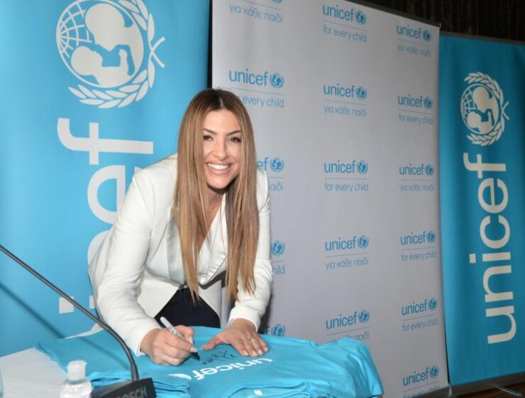 Elena Paparizou becomes first UNICEF Goodwill Ambassador for Greece 3