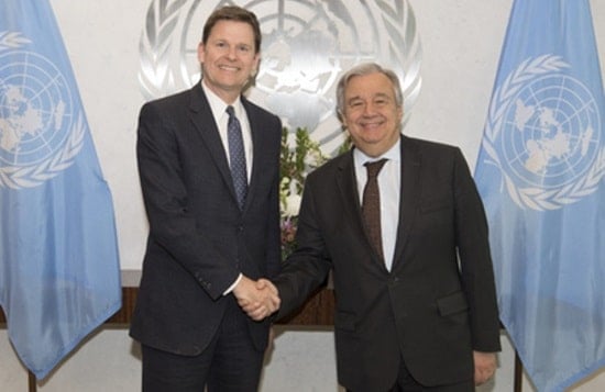 New appointed United Nations Envoy arrives in Cyprus