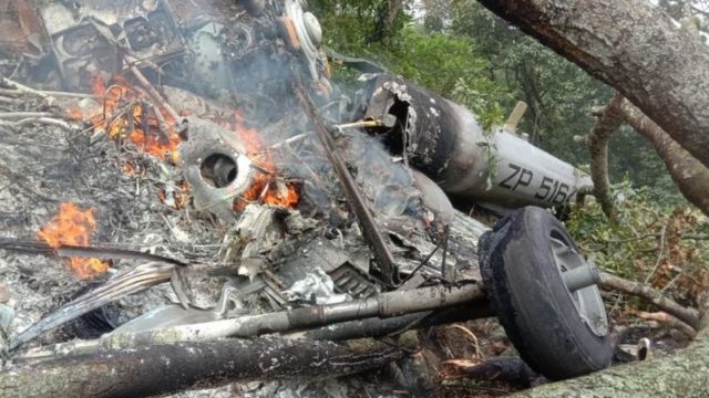 India helciopter crash December 8 2021 tragic