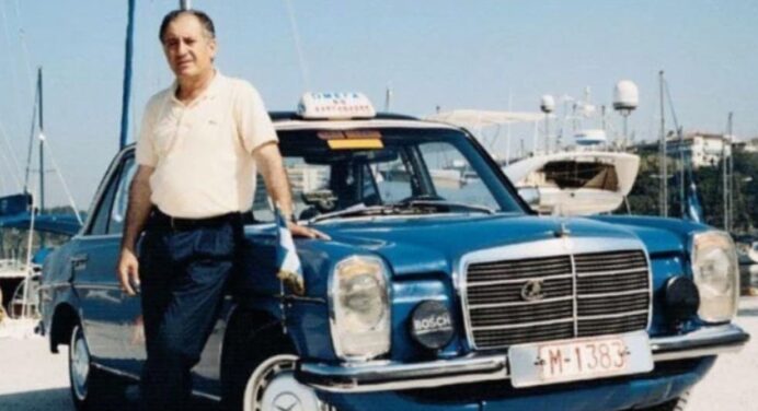 The Thessaloniki taxi driver who drove 4.6 million kilometres with the same car, including in a warzone