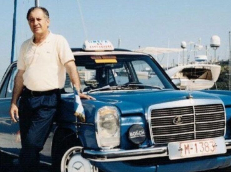 Thessaloniki taxi driver