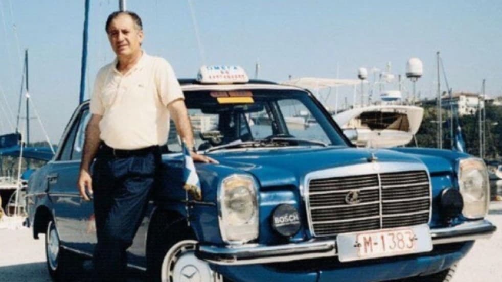 Thessaloniki taxi driver