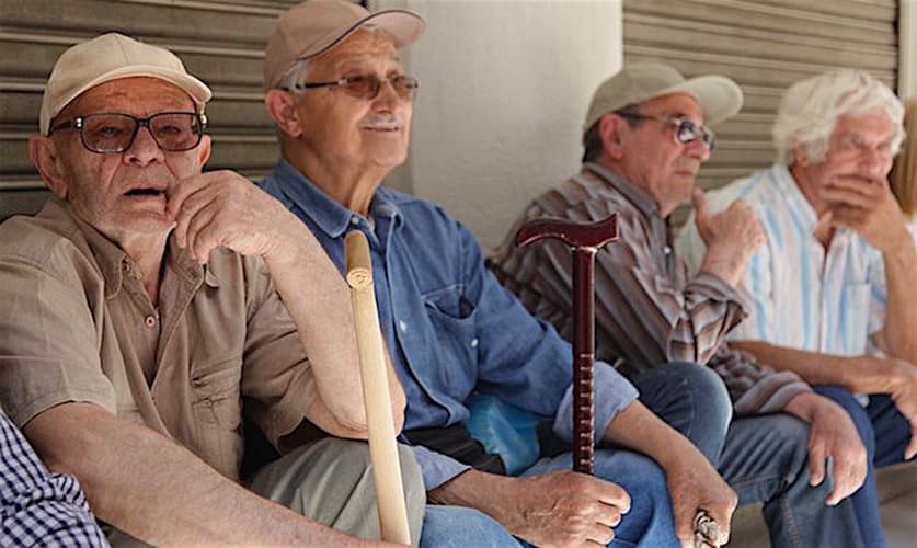 OECD Greek pensioners retirees retirement