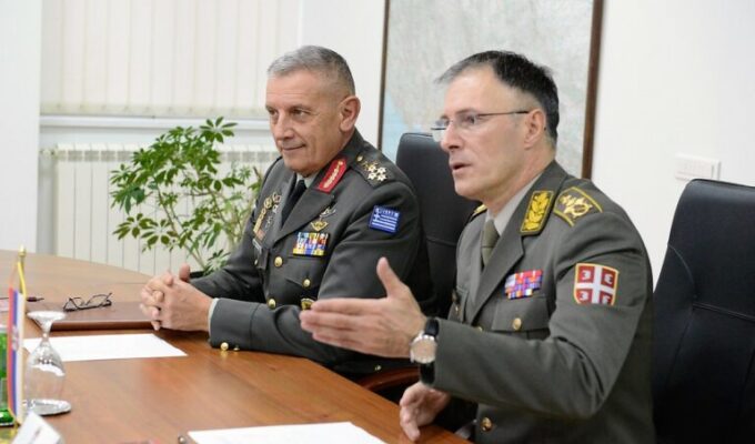 General Konstantinos Floros Serbia 2021