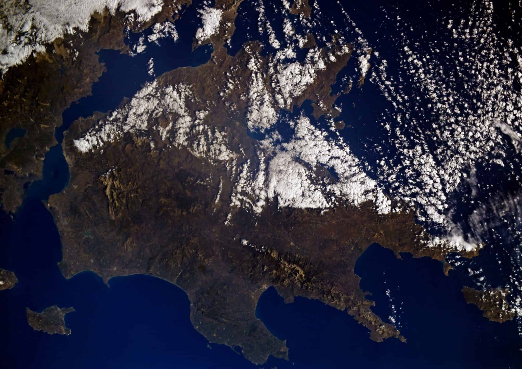 Greece from Space