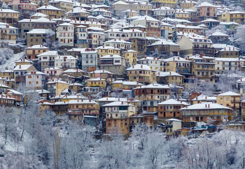 Ioannina in Winter Christmas