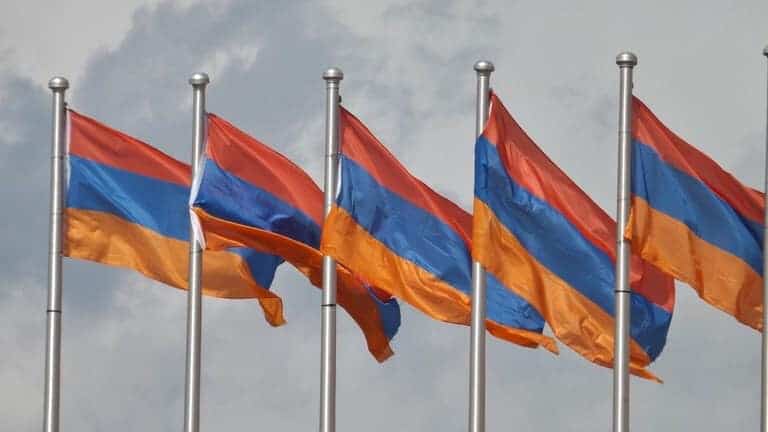 Armenian flags statehood