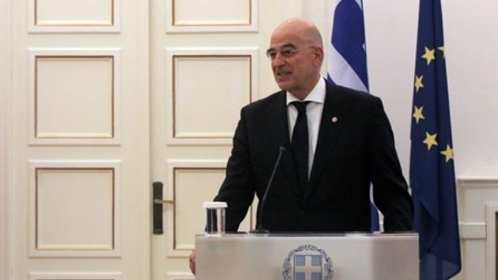 Greek Foreign Minister Nikos Dendias