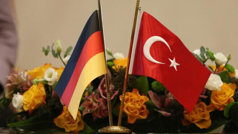 Turkey Turkish Germany flag