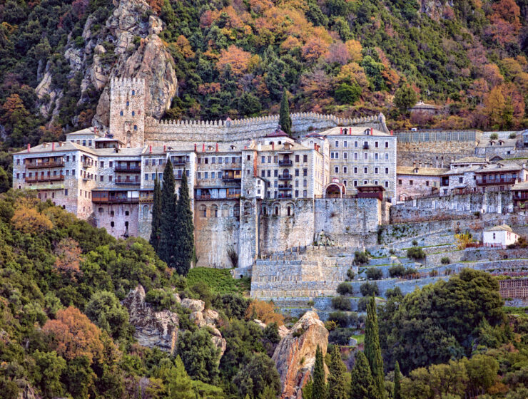 Agiou Pavlou monastery Mount Athos