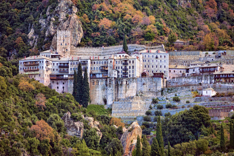 Agiou Pavlou monastery Mount Athos