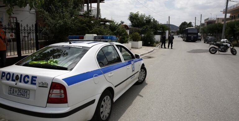 Police car Greece Greek Pakistani Athens Thessaloniki