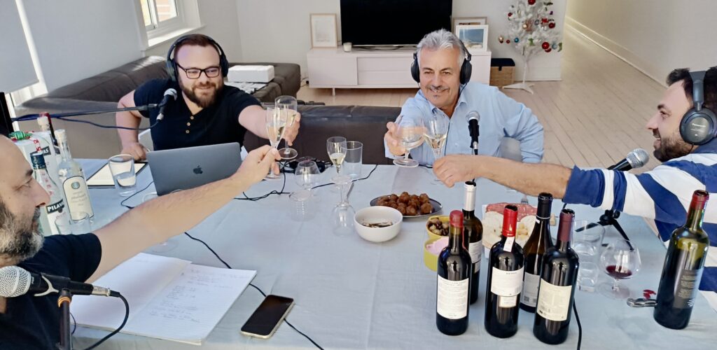 Greek wine podcast Ouzo talk
