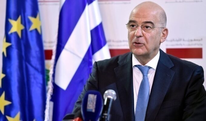 Greek Foreign Minister Nikos Dendias Ukraine