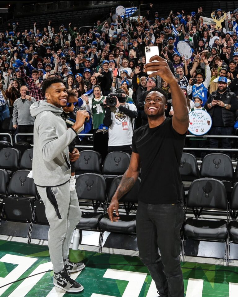 Greek Night festivities with Giannis and Thanasis.