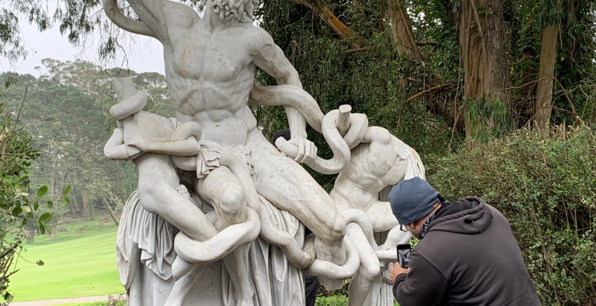 90-Year-Old Greek Statue at Legion of Honor Vandalized, Pieces Missing in San Francisco 1