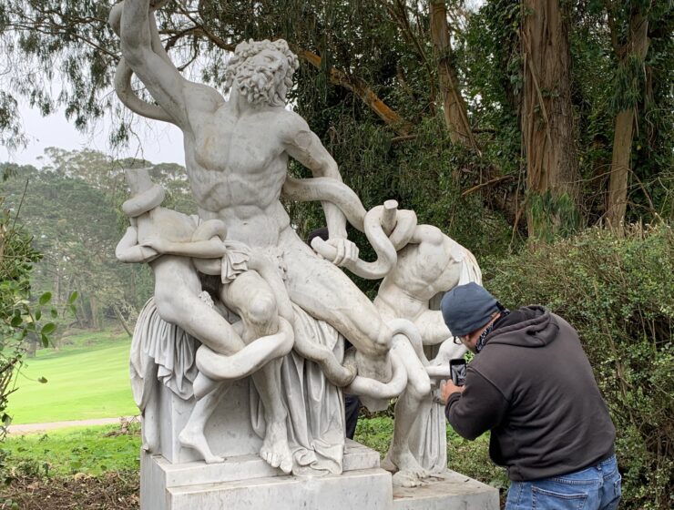 90-Year-Old Greek Statue at Legion of Honor Vandalized, Pieces Missing in San Francisco 3
