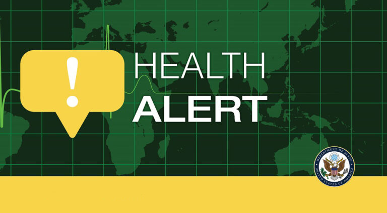ATHENS: US Embassy issues a Health Alert for all travel to the United States