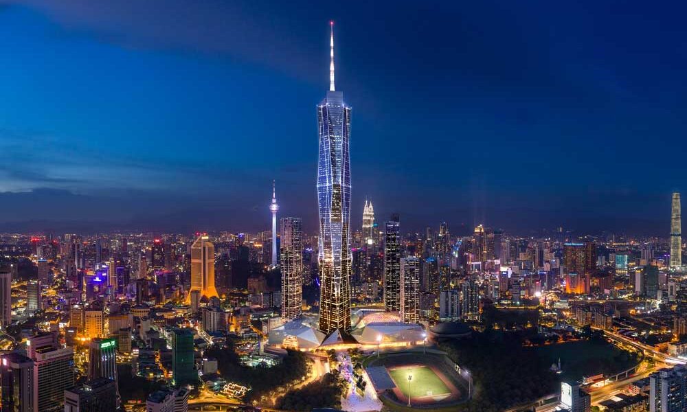 Australian Company Fender Katsalidis-designed Kuala Lumpur building tops out as world’s 2nd tallest 1