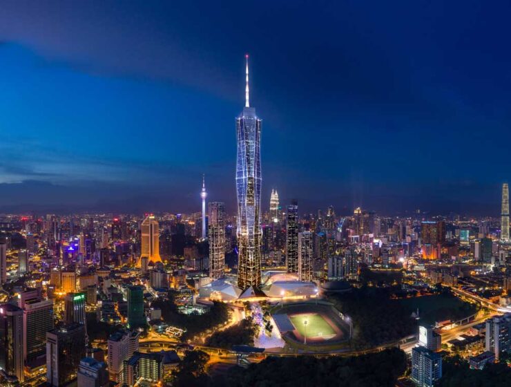 Australian Company Fender Katsalidis-designed Kuala Lumpur building tops out as world’s 2nd tallest 8