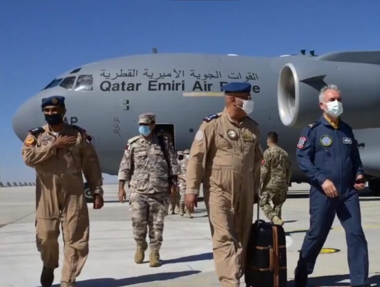Qatar aircraft officers deployed Turkey